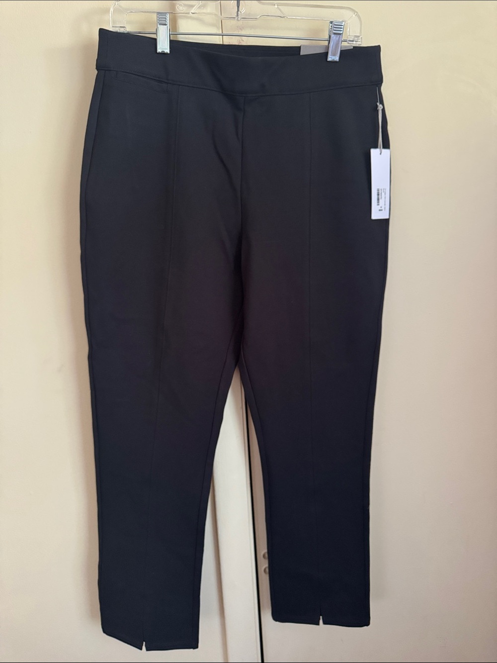 Soft Surroundings Black Ponte Ankle Pants
